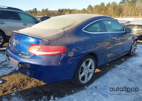2017 Mercedes-Benz C 300 4Matic from USA, damaged, VIN WDDWJ4KB4HF449371